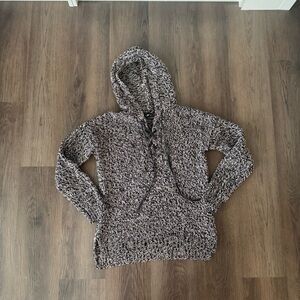 Rock & Republic Women's‎ Size M Speckled Knit Hoodie Pullover Sweater
